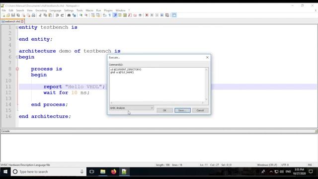 Getting Started with VHDL programming IDE, compiler and Simulator смотреть онлайн