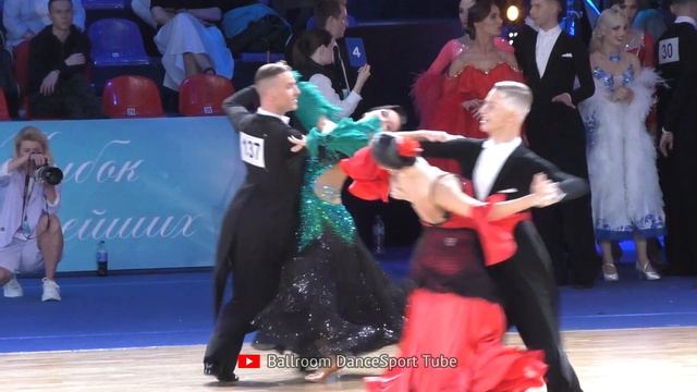 Quickstep = Evgeny Sveridonov & Angelina Barkova = 2022 Cup of Russia Adult Ballroom смотреть онлайн