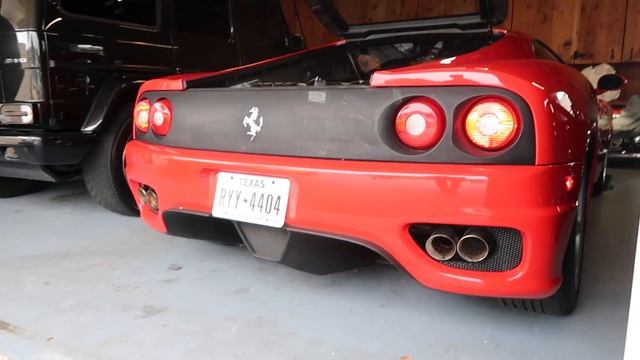 2000 Ferrari 360 Modena Cold Start смотреть онлайн