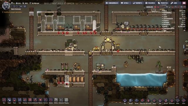 Dreckos, Pacus & Building a Bathroom - Oxygen Not Included - Ranching Upgrade Gameplay - Part 2 смотреть онлайн