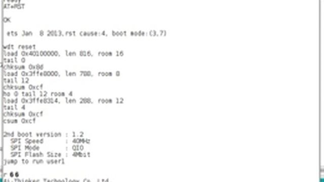 ESP8266 firmware "v0.9.5.2 AT Firmware.bin" смотреть онлайн