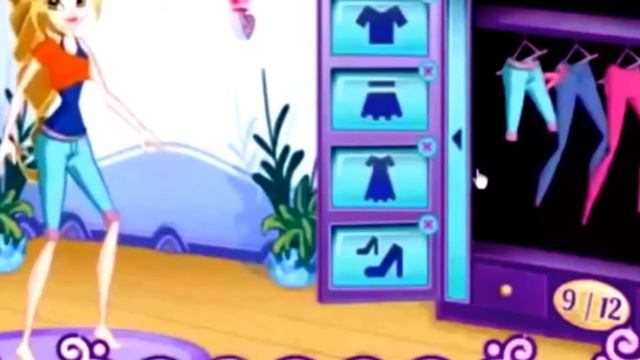Winx Club Игры Для Девочек Прохождение Игры За Флору смотреть онлайн