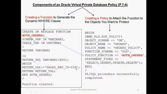Virtual Private Database -Row level- Part I- database security смотреть онлайн