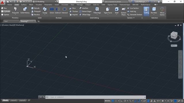 AutoCAD 2016 English - Lesson 122/149 - Understanding Solid Modelling смотреть онлайн
