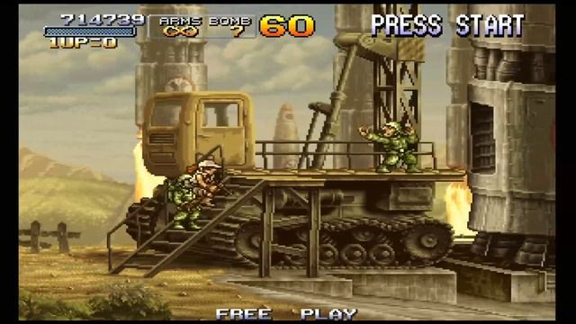 Metal Slug Anthology (PS4) Metal Slug 3 - Mission 5 Part 1 смотреть онлайн