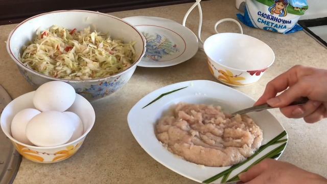 Готовлю пирог из капусты. День 5. МЕСЯЦ НА МИНИМАЛКАХ