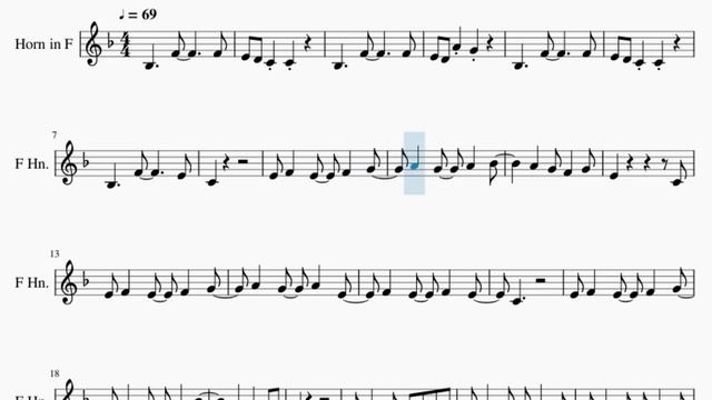 SUPER EASY Horn Sheet Music: How to play Material Girl by Madonna смотреть онлайн