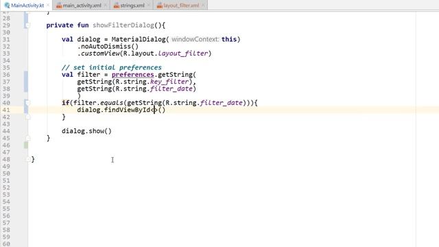 Custom Dialog Layout (Kotlin Material Dialog) смотреть онлайн