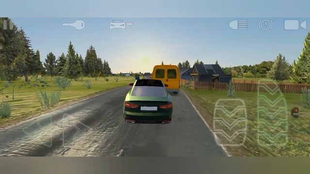 Играем в игру под названием Русский водитель 3!!