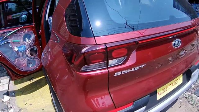 KIA SONET BASE MODEL TO FULL OPTION STEREO CONVERSION FIRST TIME IN KERALA(MALAYALAM) смотреть онлайн