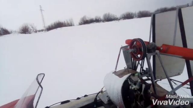 Аэролодка, продолжение испытания винта. смотреть онлайн