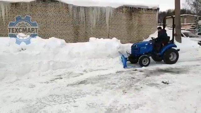 ТЕХСМАРТ представляет трактор LS, производство Южная Корея смотреть онлайн