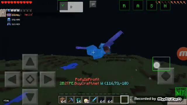 2b2t || MineCraft Pocket Edition || Infinite Elytra & Mini Spawn Tour! смотреть онлайн