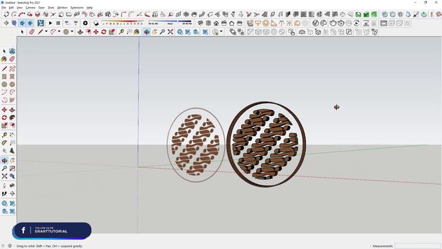 Sketchup Tutorial : Converting 2D PNG Image to 3D Model | without PLUGIN смотреть онлайн