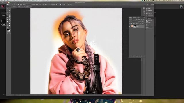 Photoshop Tutorial: Editing Magazine Cover Model смотреть онлайн