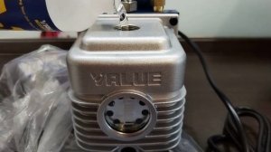 Подработка. Забрал вакуумный насос VE115N. Обзор на него.
