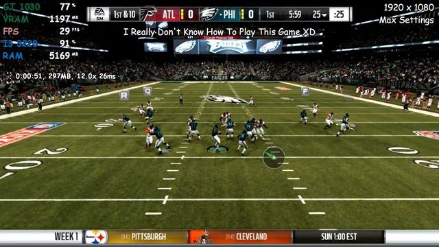 Madden NFL 19 [PC] - I3 3220 + GT 1030