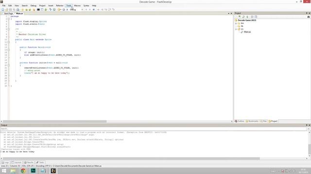 Setting up FlashPunk - Games with FlashPunk (Part 1) - Decode смотреть онлайн