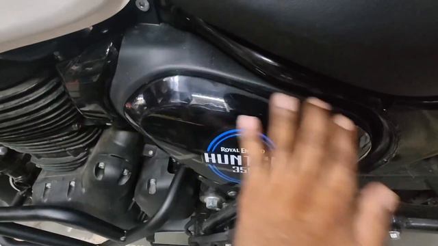 Royal enfield hunter 350 modification | hunter centre locking | hunter crash guard смотреть онлайн