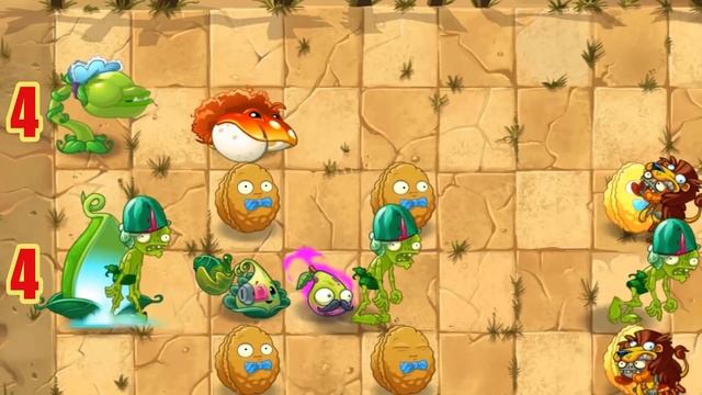 PvZ 2 Challenge | SUMMON Vs EATING - Plant vs Plant - Which Team Plant Will Win ？ смотреть онлайн