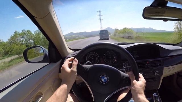 BMW 335i E92 LCi DCT POV Test Drive + Acceleration 0 - 200 km/h смотреть онлайн