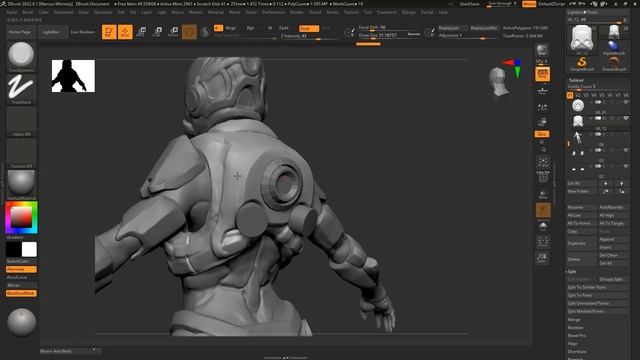 ZBrush to Photoshop Timelapse - 'Explorer' Concept смотреть онлайн