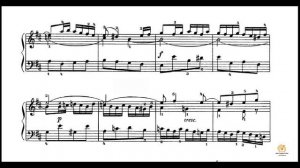 И.С. Бах. Маленькая прелюдия Ре мажор. №4