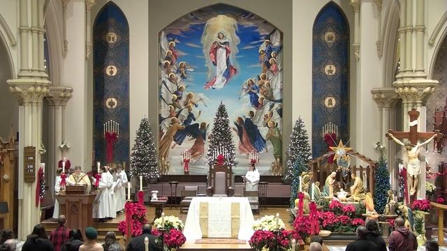 The Solemnity of the Nativity of Our Lord Jesus Christ - Christmas Mass at Midnight смотреть онлайн