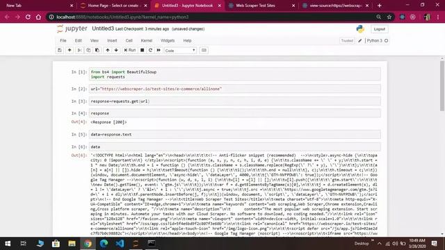Web Scraping With Python And Beautiful Soup смотреть онлайн