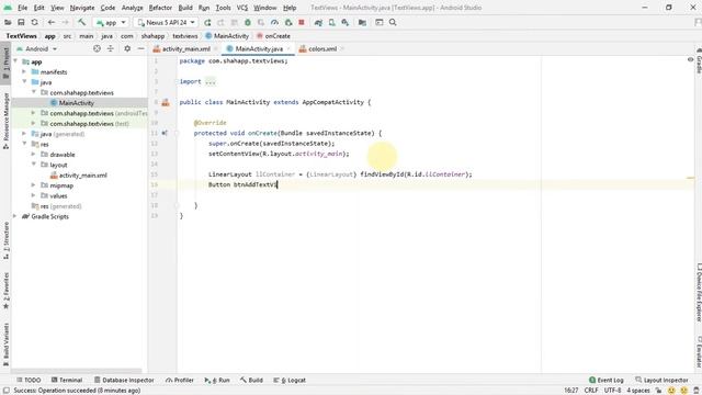 TextViews in android - TextViews properties in android, programmatically add textivews смотреть онлайн