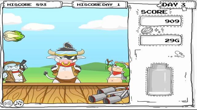 Флеш-Игра (HEPHYS MILK-A-THON):№ 19 (Откорми Быка) смотреть онлайн