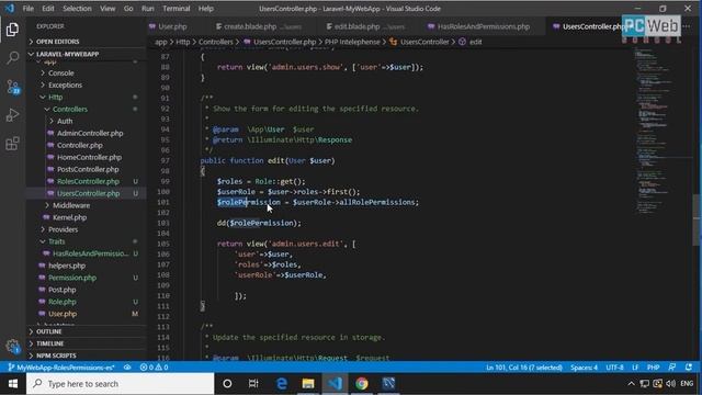5.2 - Laravel 7.0 Course - Roles and Permissions without package - Part 5.2 смотреть онлайн