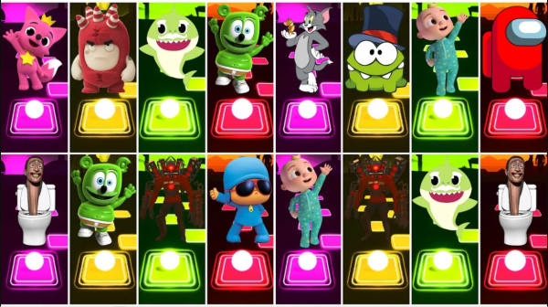 Oddbods Bubbles All Video Megamix ? Cocomelon Friends ? Baby Shark ? Skibidi Toilet. Кто победит?