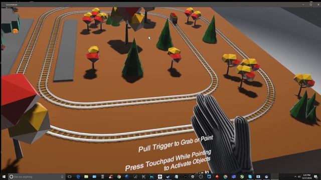 Locomancer Oculus Rift & Touch - VR Model Train Design смотреть онлайн