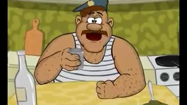 Прикольное поздравление на 23 февраля "По нашему" смотреть онлайн