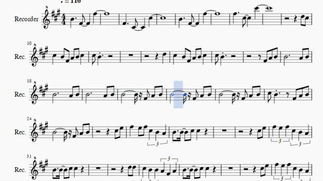 Recorder Sheet Music: How to play Will He by Joji смотреть онлайн