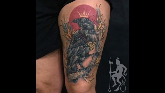 Best Crow Tattoos Top 33 смотреть онлайн