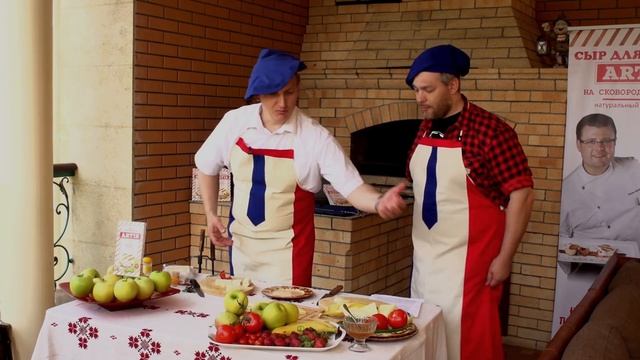 Сыр для жарки "Артис" и фруктовый шашлык. Рецепт дня. Выпуск 6 смотреть онлайн