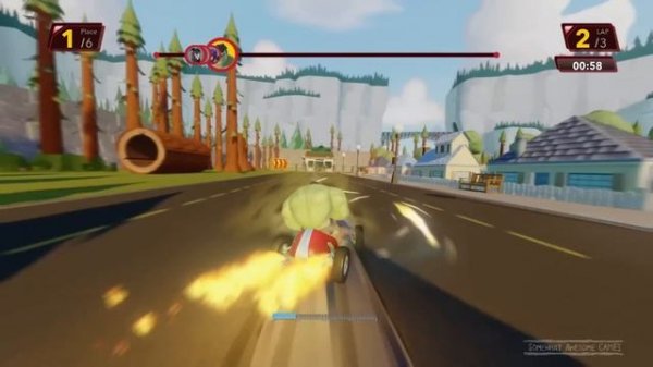 Disney Infinity 3.0: Toy Box Speedway | The Hulk Holds On