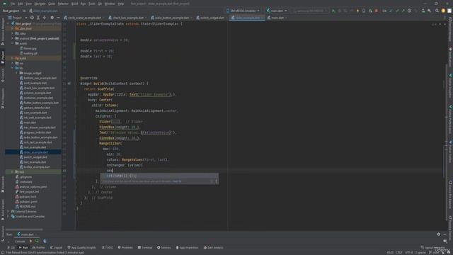 12 глава 27. Range Slider Widget Part-2 смотреть онлайн