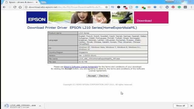 Epson L210 Driver | How to Install Printer & Scanner Driver смотреть онлайн
