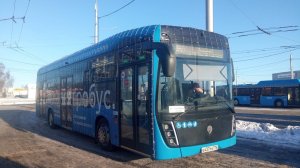 Маршрут м8 на первом Электробусе в Белгороде! Кутузова—БГТУ—АТП, КамАЗ 6282 в Белгороде!