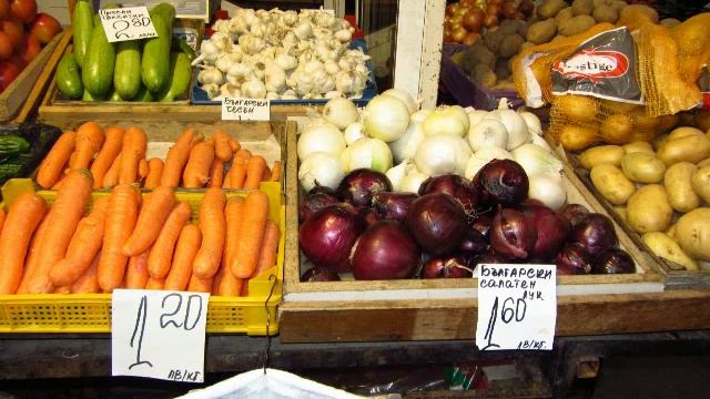 Цены на фрукты и овощи 2013. Город Варна Болгария смотреть онлайн