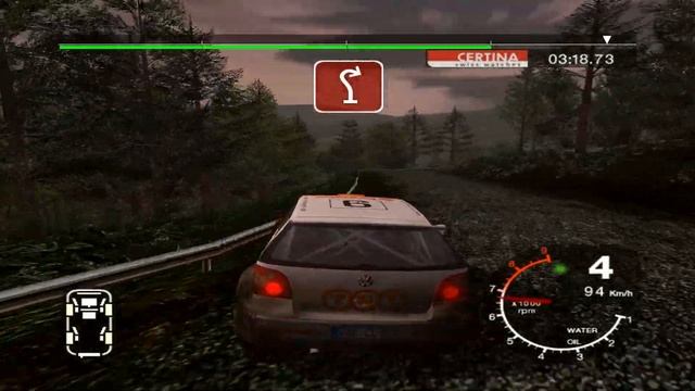 Карьера Colin McRae Rally 2005 на высокой сложности. Прохождение #2 VW POLO смотреть онлайн