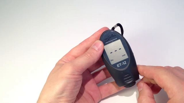 Толщиномер ЕТ 12, сброс настроек с пояснениями смотреть онлайн