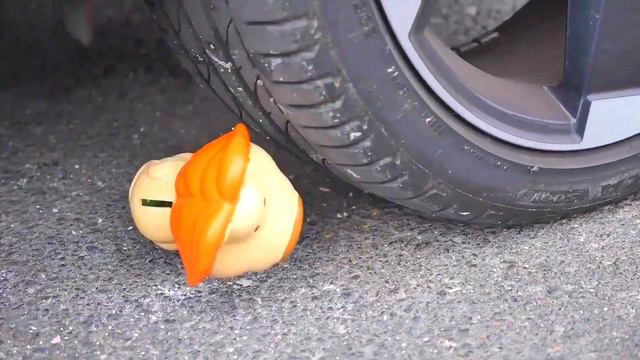 ⚡️ Crushing Crunchy & Soft Things By Car! - EXPERIMENT: HALLOWEEN PUMPKINS Vs CAR Vs FOOD & MM'Ms