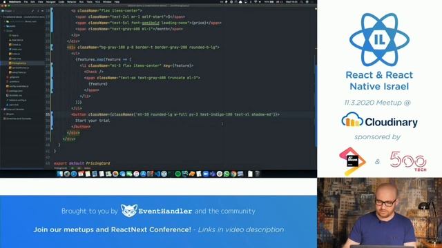 React-IL Meetup | 11.3.20 | Cloudinary смотреть онлайн