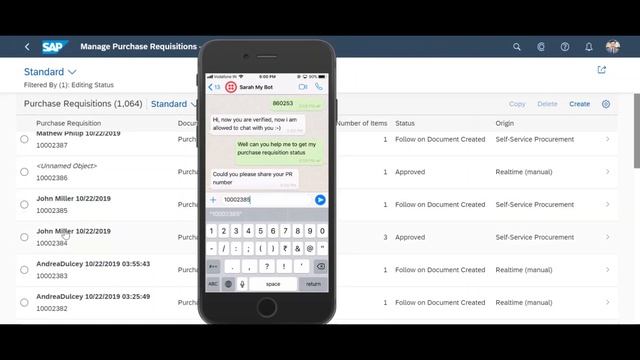 WhatsApp Integration with SAP S/4HANA Cloud смотреть онлайн