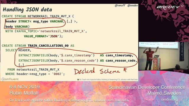 Robin Moffatt - On Track with Apache Kafka | Øredev 2019 смотреть онлайн