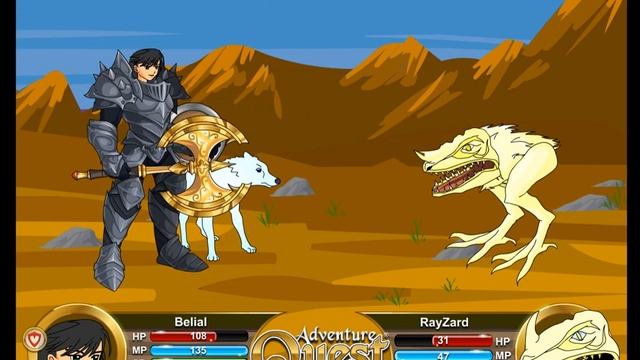 AdventureQuest [Adobe Flash Player] Gameplay смотреть онлайн